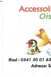 Accessoires Animaux Oiseaux 
